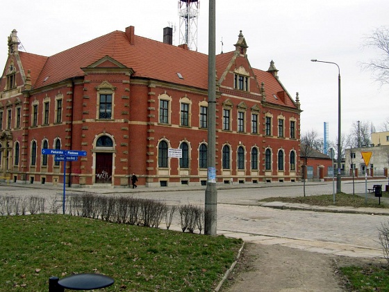 Zdjęcie. Głogów. Tytuł: "Poczta". Opis: "...".